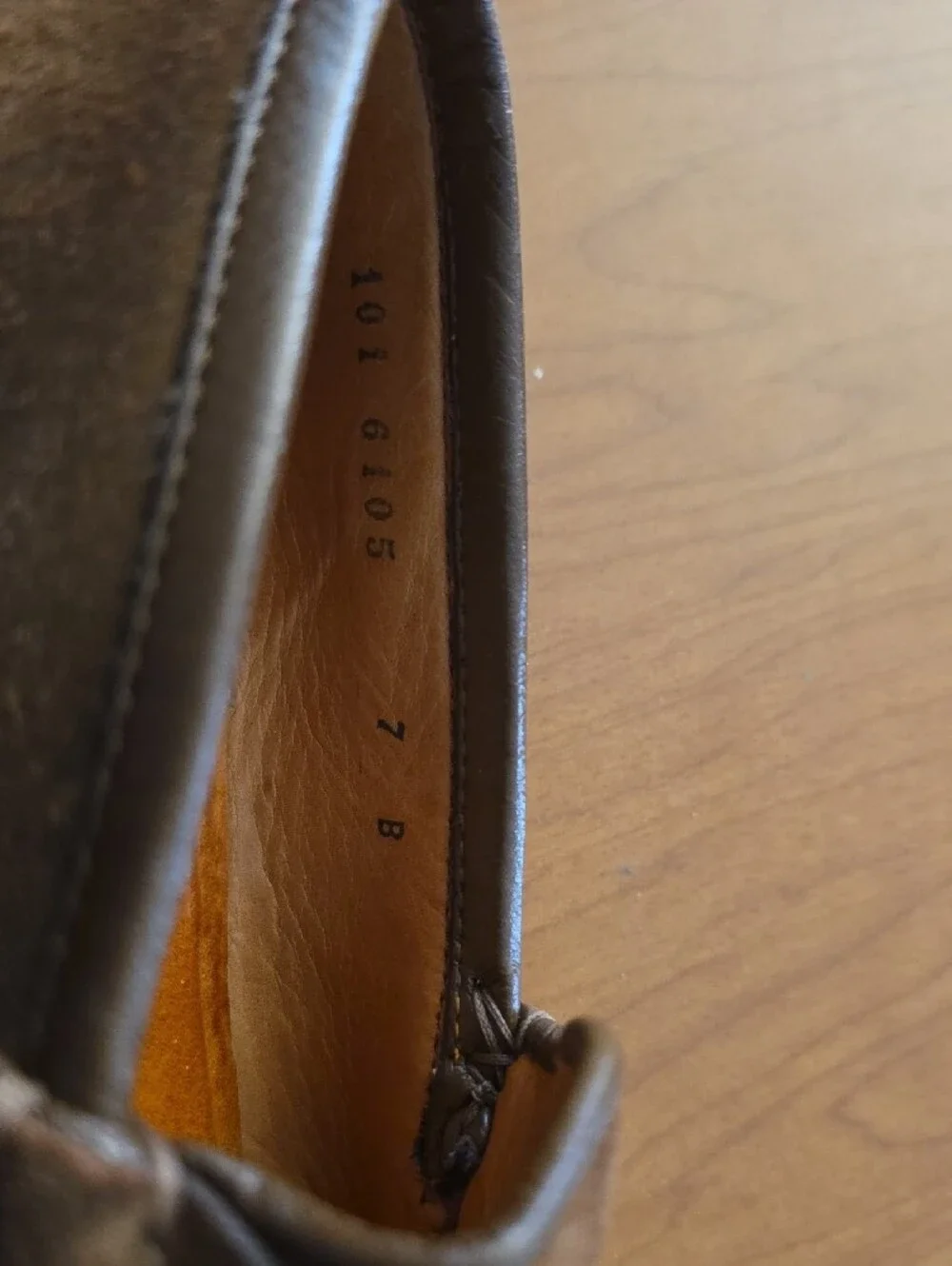 Gucci suede slip